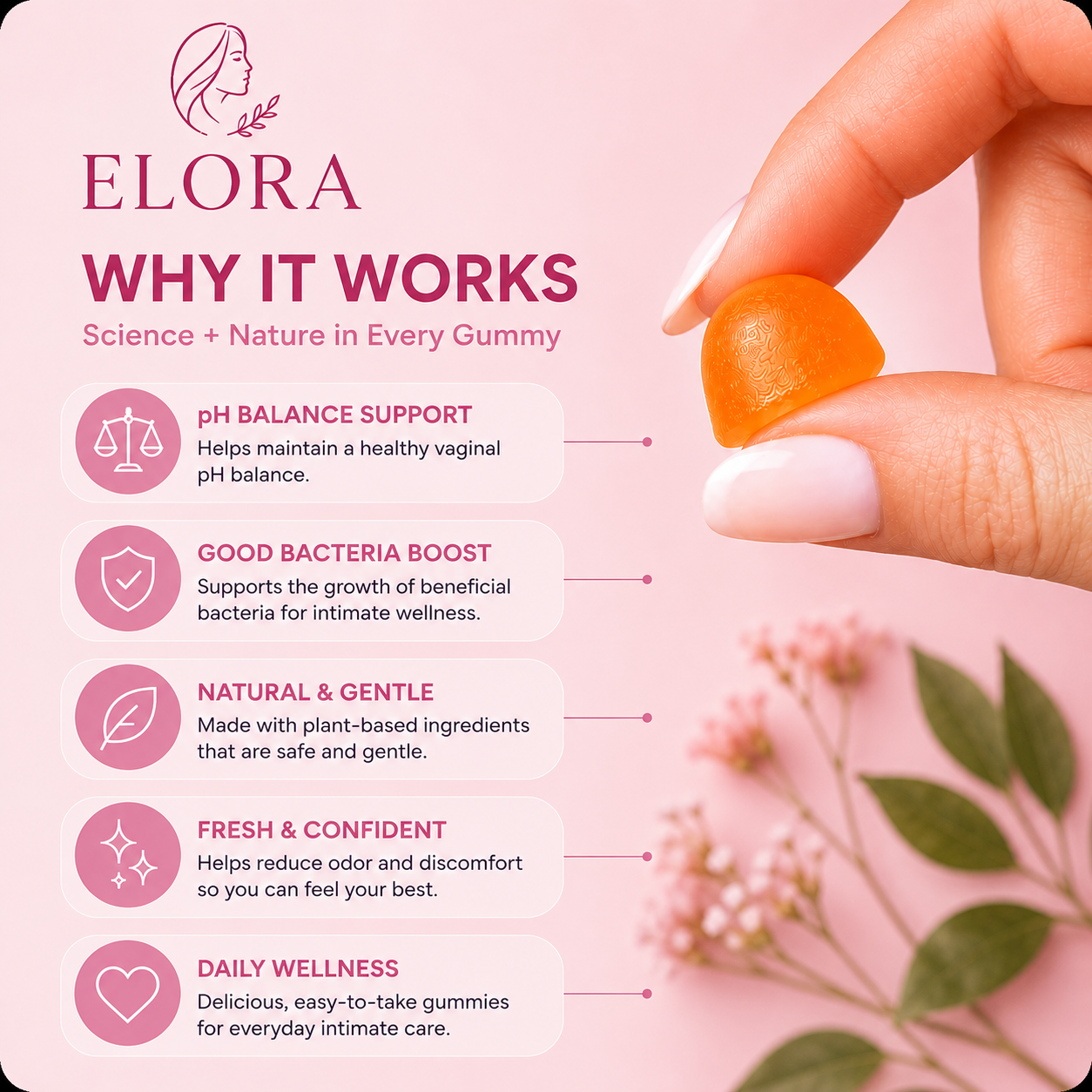 Elora Vaginal Probiotic - 100% Real